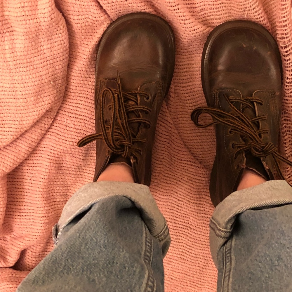 Vintage Dr. Martens Boots (Brown)